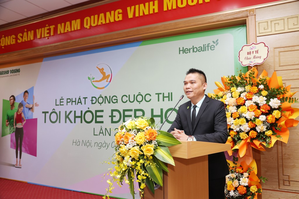 Ông Nguyễn Thành Đạt – Giám đốc Truyền thông cấp cao Herbalife Việt Nam