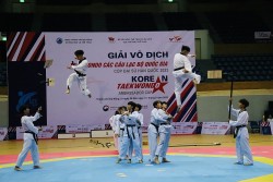 Đà Nẵng: 1.200 vận động viên dự giải Taekwondo các câu lạc bộ quốc gia 2023