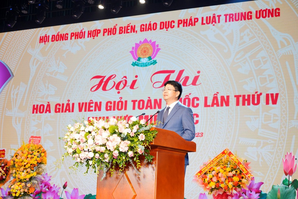 Khai mạc vòng thi phía Bắc Hội thi Hòa giải viên giỏi toàn quốc lần thứ IV