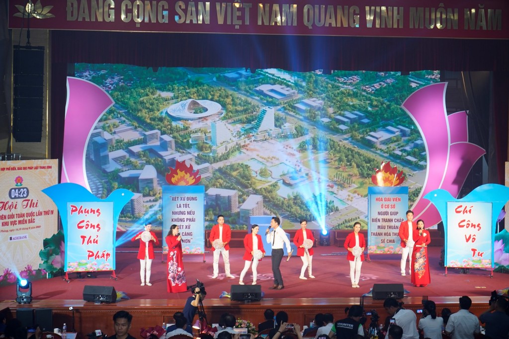 Khai mạc vòng thi phía Bắc Hội thi Hòa giải viên giỏi toàn quốc lần thứ IV