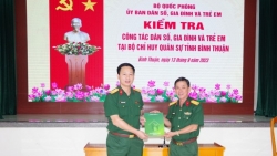 Kiểm tra thực hiện chính sách dân số, gia đình và trẻ em tại tỉnh Bình Thuận