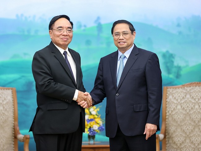 Không ngừng củng cố mối quan hệ hữu nghị vĩ đại, đoàn kết đặc biệt Việt Nam-Lào