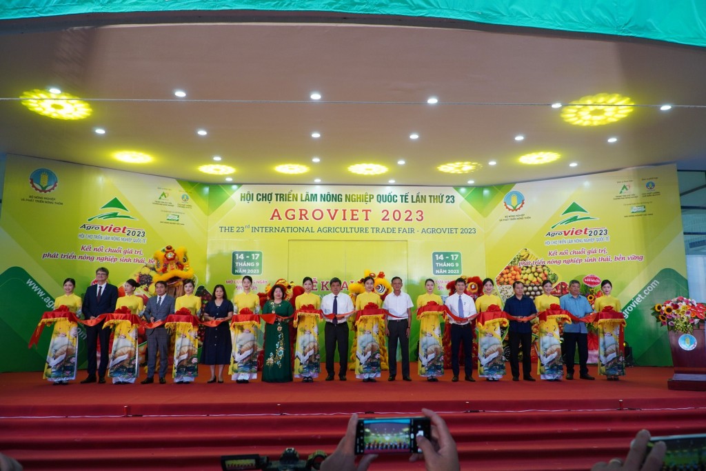 Khai mạc Hội chợ triển lãm Nông nghiệp quốc tế - AgroViet 2023