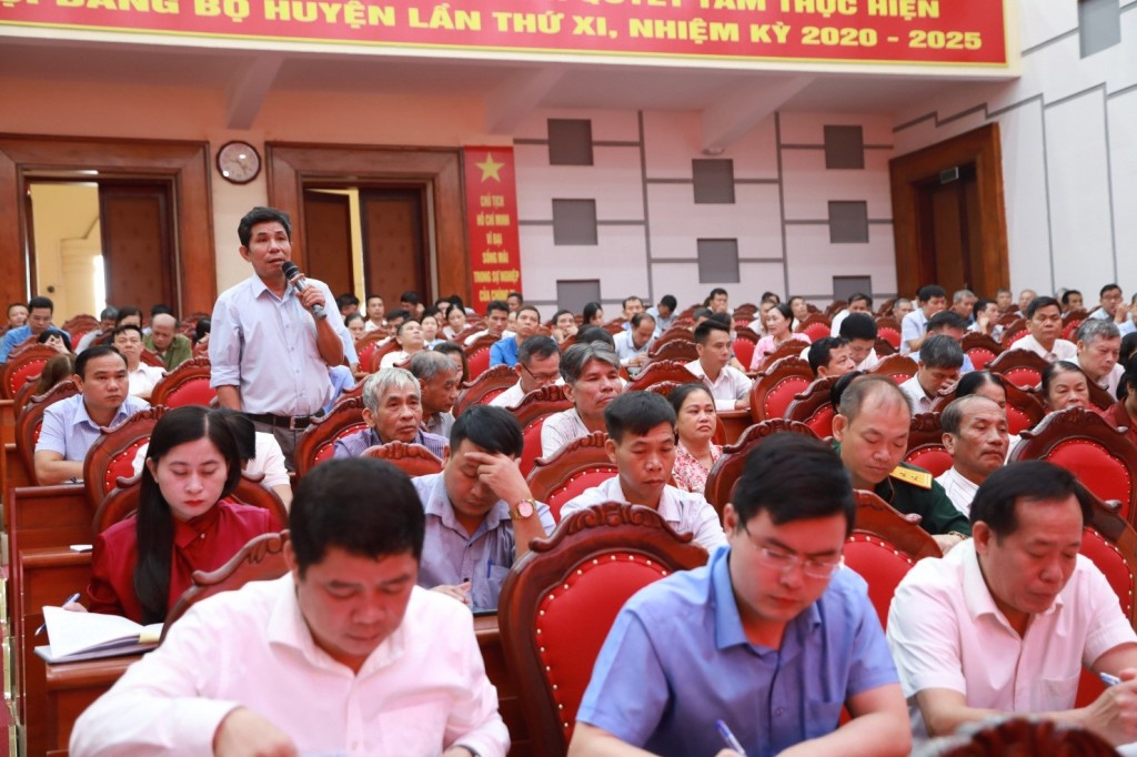 Huyện Mê Linh tập trung quyết liệt để sớm giao đất dịch vụ cho Nhân dân