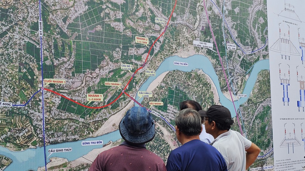 Khởi công cầu Văn Ly và đường dẫn 575 tỷ đồng kết nối vùng Gò Nổi qua Đại Lộc