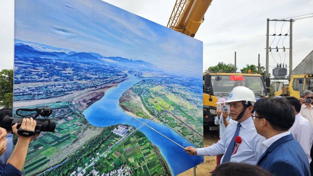 Quảng Nam: Khởi công xây dựng cầu Văn Ly và đường dẫn kết nối vùng Gò Nổi sang Đại Lộc