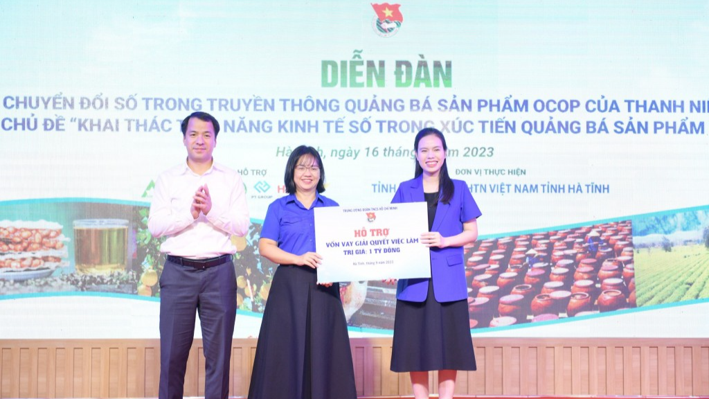 Chuyển đổi số trong quảng bá sản phẩm OCOP của thanh niên