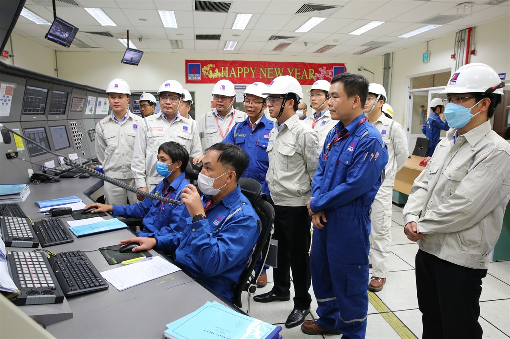 Lãnh đạo BSR kiểm tra công tác vận hành sản xuất NMLD Dung Quất