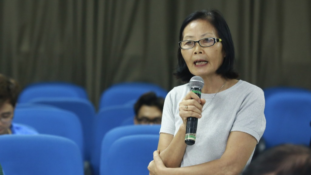 Bà Trần Thị Mai Hương, nguyên Tổng Thư ký Hội Sinh viên Việt Nam 