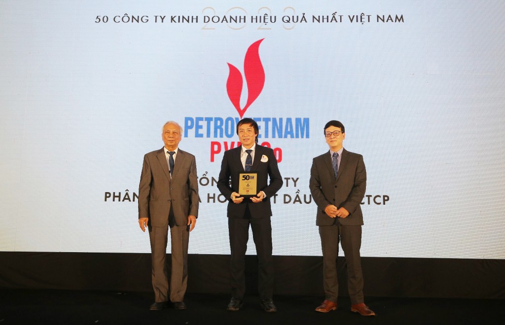 PVFCCo liên tiếp được  bình chọn vào danh sách các công ty  hoạt động tốt nhất nhất Việt Nam