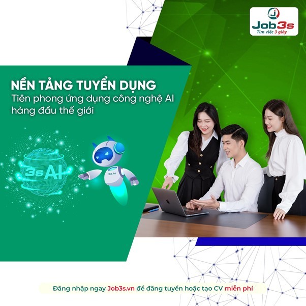 Job3s mang đến giải pháp tuyển dụng mới cho thị trường