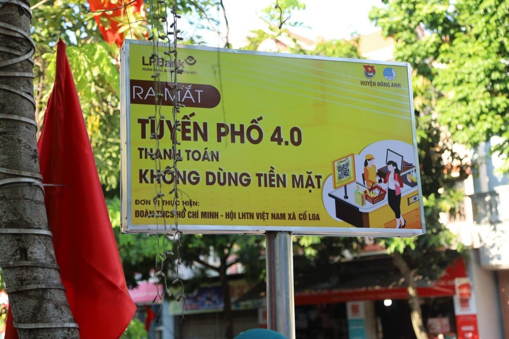 Tuyến phố 4.0 tại xã Cổ Loa (Đông Anh, Hà Nội)