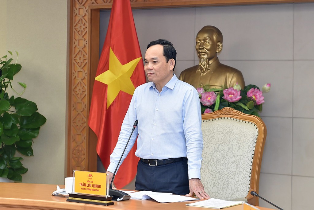 Phó Thủ tướng Trần Lưu Quang đánh giá cao những kết quả đạt được trong việc kéo giảm tai nạn giao thông trên cả 3 tiêu chí - Ảnh: VGP/Hải Minh