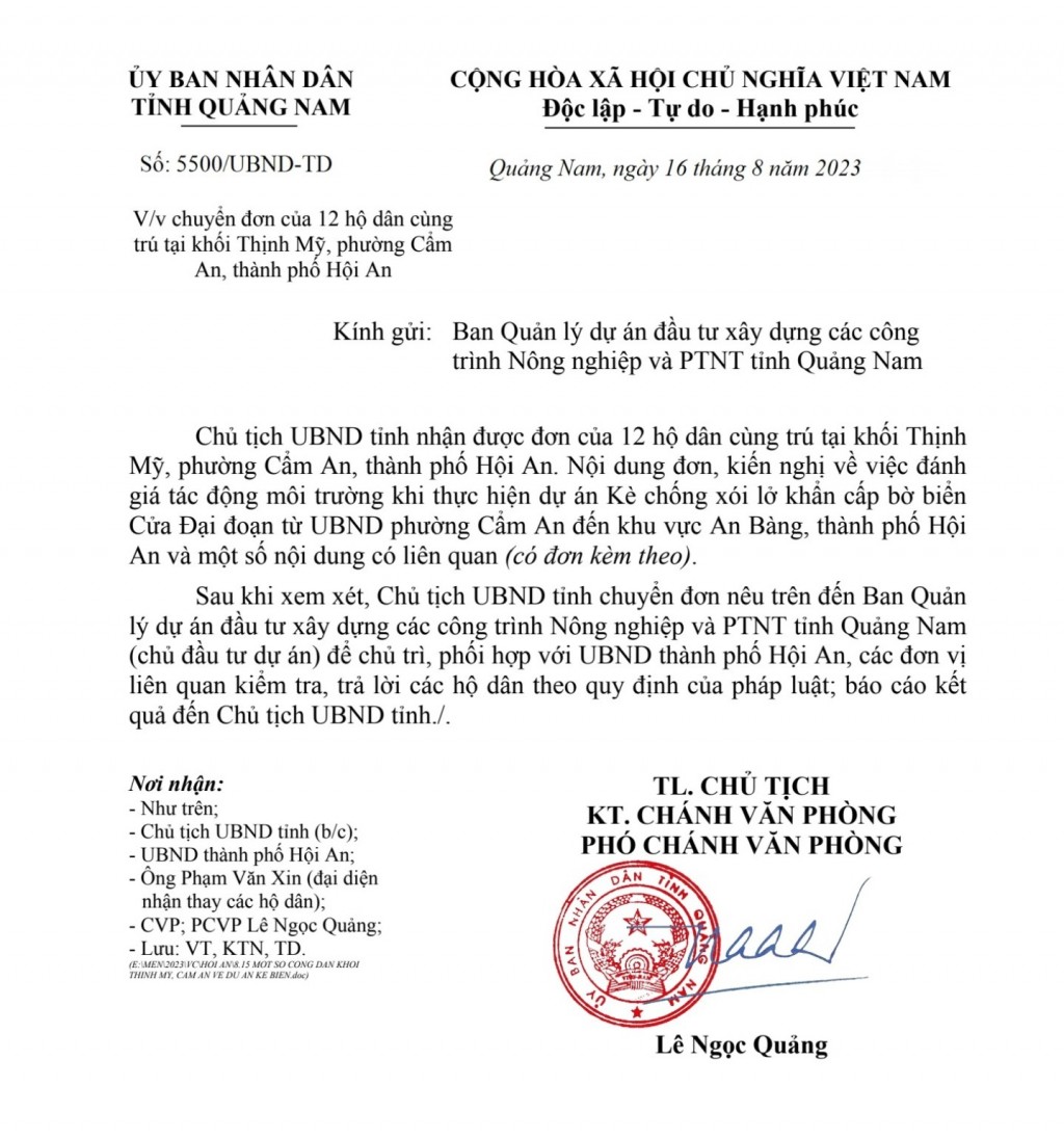 Quảng Nam: Chính quyền vận dộng dừng làm kè tạm, người dân có nhà sạt lở lại khóc nức nở