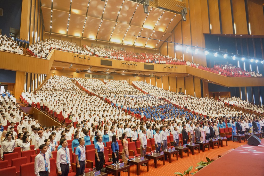 Thầy và trò trường Đại học Mở trong ngày khai giảng năm học mới 2023-2024