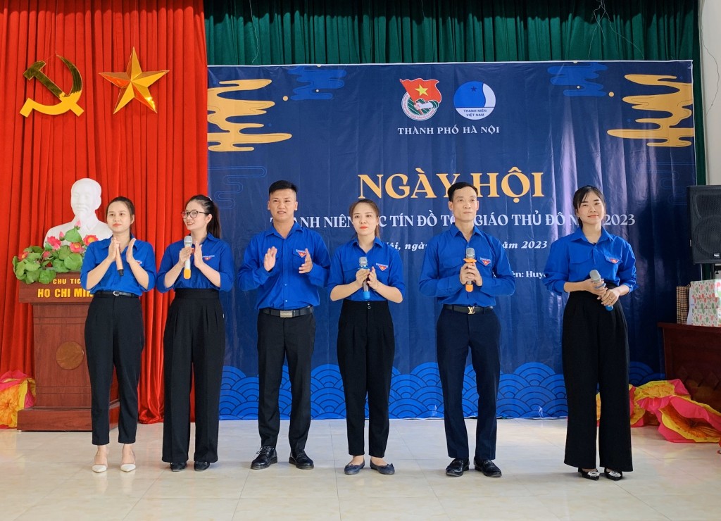 Sôi nổi các hoạt động trong Ngày hội thanh niên các tín đồ tôn giáo Thủ đô năm 2023