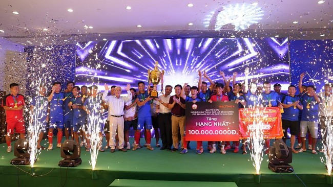 Bế mạc Giải bóng đá Thành phố mới Bình Dương – Cúp Becamex IDC lần thứ 16