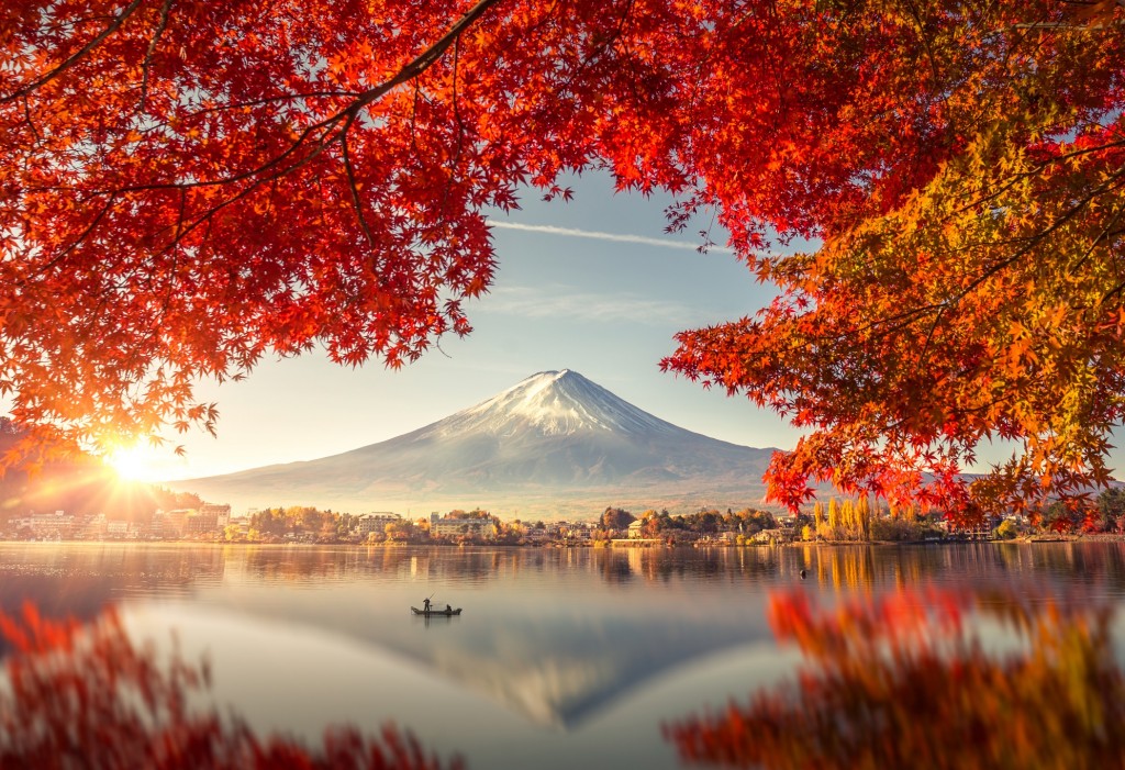 Nhật bản là quốc gia có rất điềm địa danh nổi tiếng với độ hùng vĩ, lãng mạn
