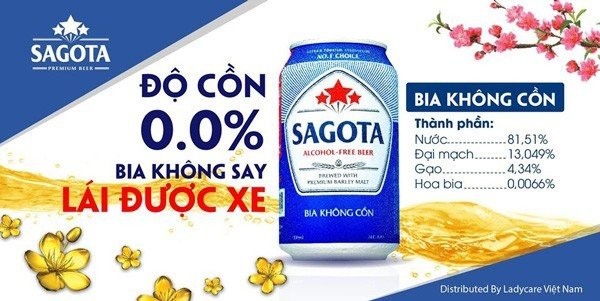 Bia không cồn Sagota