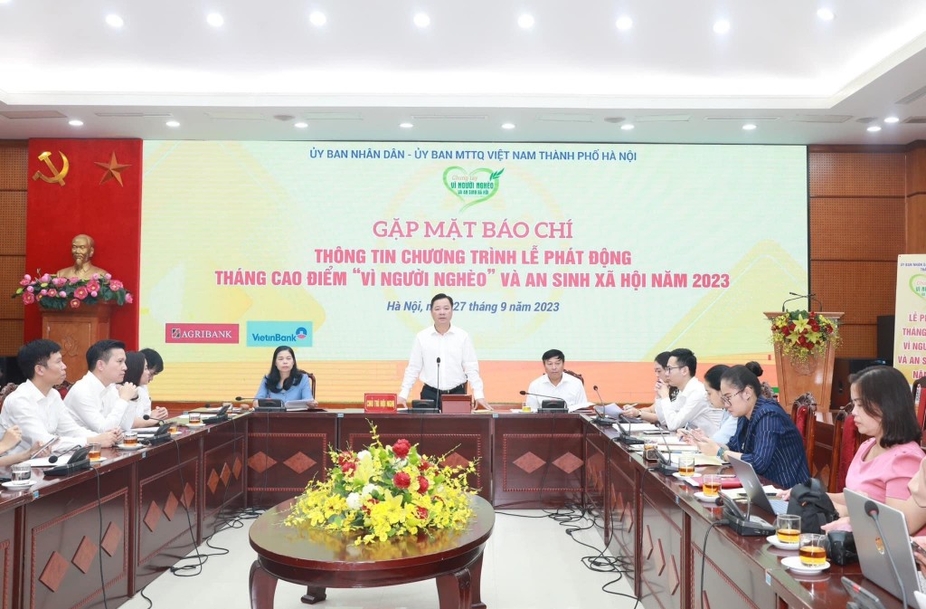 Phát động Tháng cao điểm “Vì người nghèo” và an sinh xã hội năm 2023