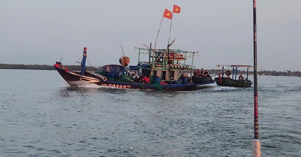 Tàu khai thác, đánh bắt của ngư dân Quảng Nam