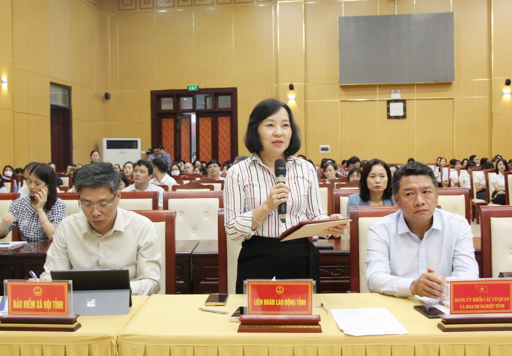 Cử tri Bắc Ninh đóng góp ý kiến vào dự án Luật BHXH (sửa đổi)