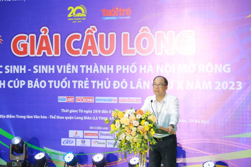 1.200 vận động viên tranh tài tại Giải Cầu lông Học sinh - Sinh viên thành phố Hà Nội