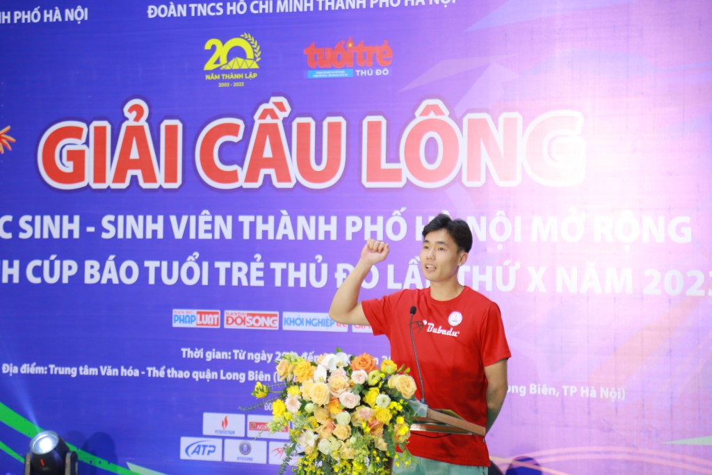 1.200 vận động viên tranh tài tại Giải Cầu lông Học sinh - Sinh viên thành phố Hà Nội