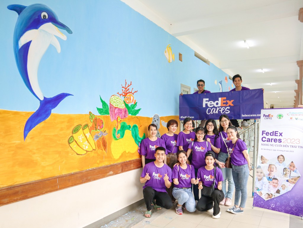 FedEx đồng hành kết nối yêu thương, mang nụ cười đến cho các bệnh nhi Việt Nam