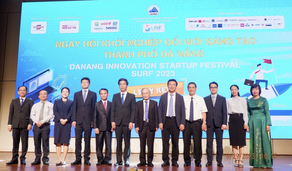 UBND thành phố Đà Nẵng phối hợp với Sở Khoa học và Công nghệ, tổ chức SURF 2023 (ảnh Út vũ)