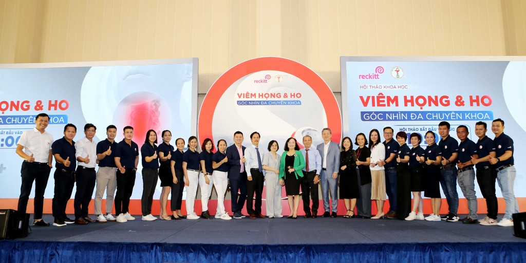 Reckitt và Tổng hội Y học Việt Nam tổ chức chuỗi hội thảo về điều trị viêm họng và ho