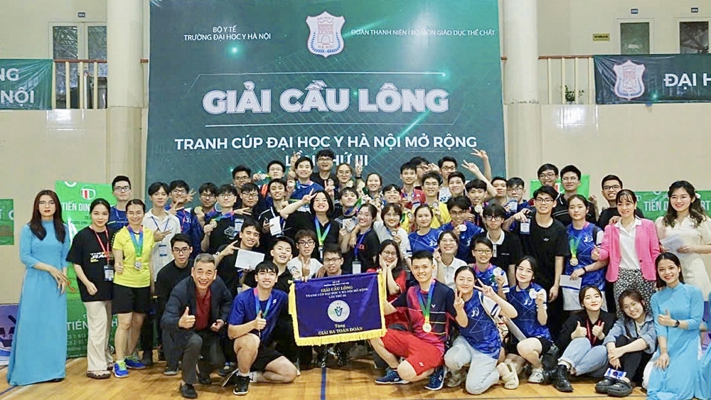 Lan tỏa phong trào cầu lông của sinh viên Thủ đô