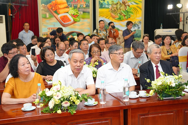 Các đại biểu tham dự Toạ đàm Nước mắm Việt - Nâng tầm Ẩm thực Việt