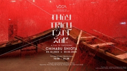 Mở cửa triển lãm sắp đặt "Thủy triều cảm xúc" của nghệ sĩ Chiharu Shiota tại Việt Nam