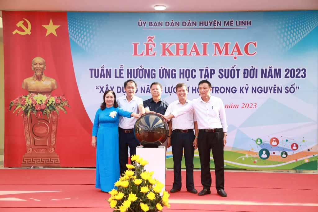 Huyện Mê Linh khai mạc tuần lễ hưởng ứng học tập suốt đời năm 2023