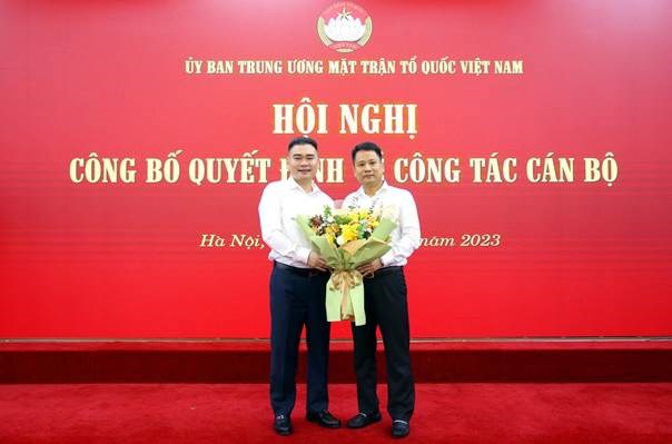 Nhà báo Trần Bảo Trung được điều động, bổ nhiệm Phó Tổng Biên tập Tạp chí Mặt trận
