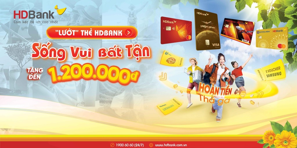 Hàng nghìn quà tặng độc đáo từ HDBank tại “Sóng Festival”