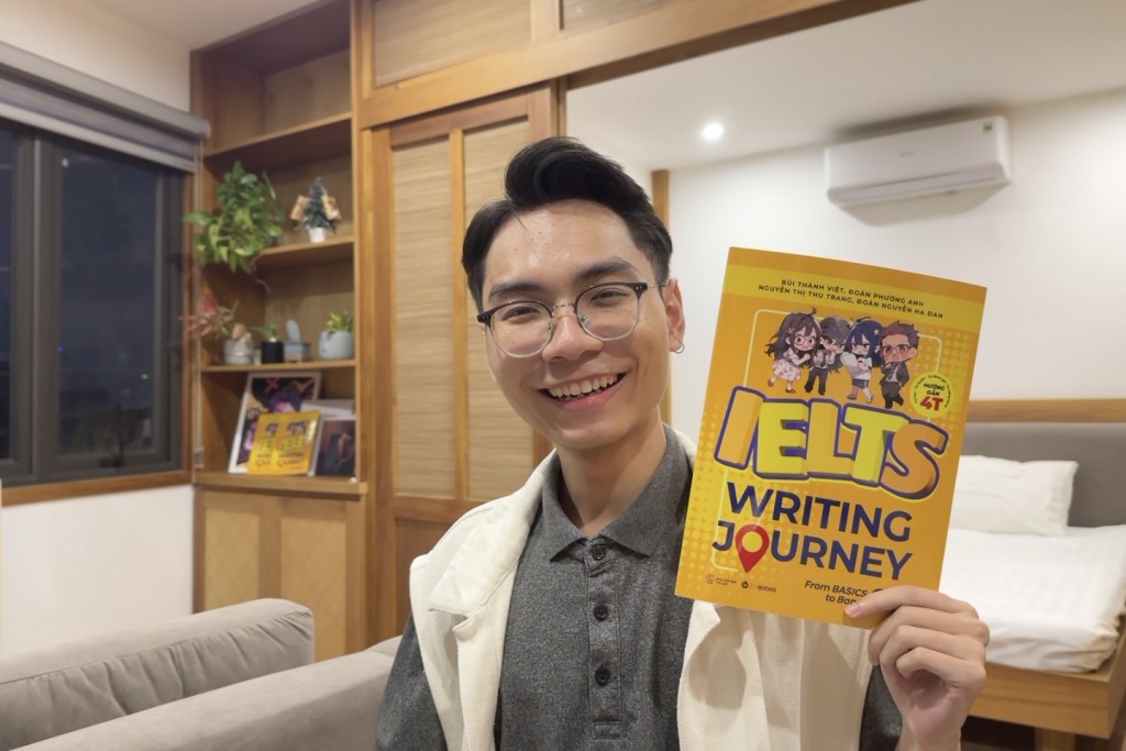 Tác giả chính Bùi Thành Việt và cuốn sách bật mí bí quyết thành công khi luyện thi IELTS