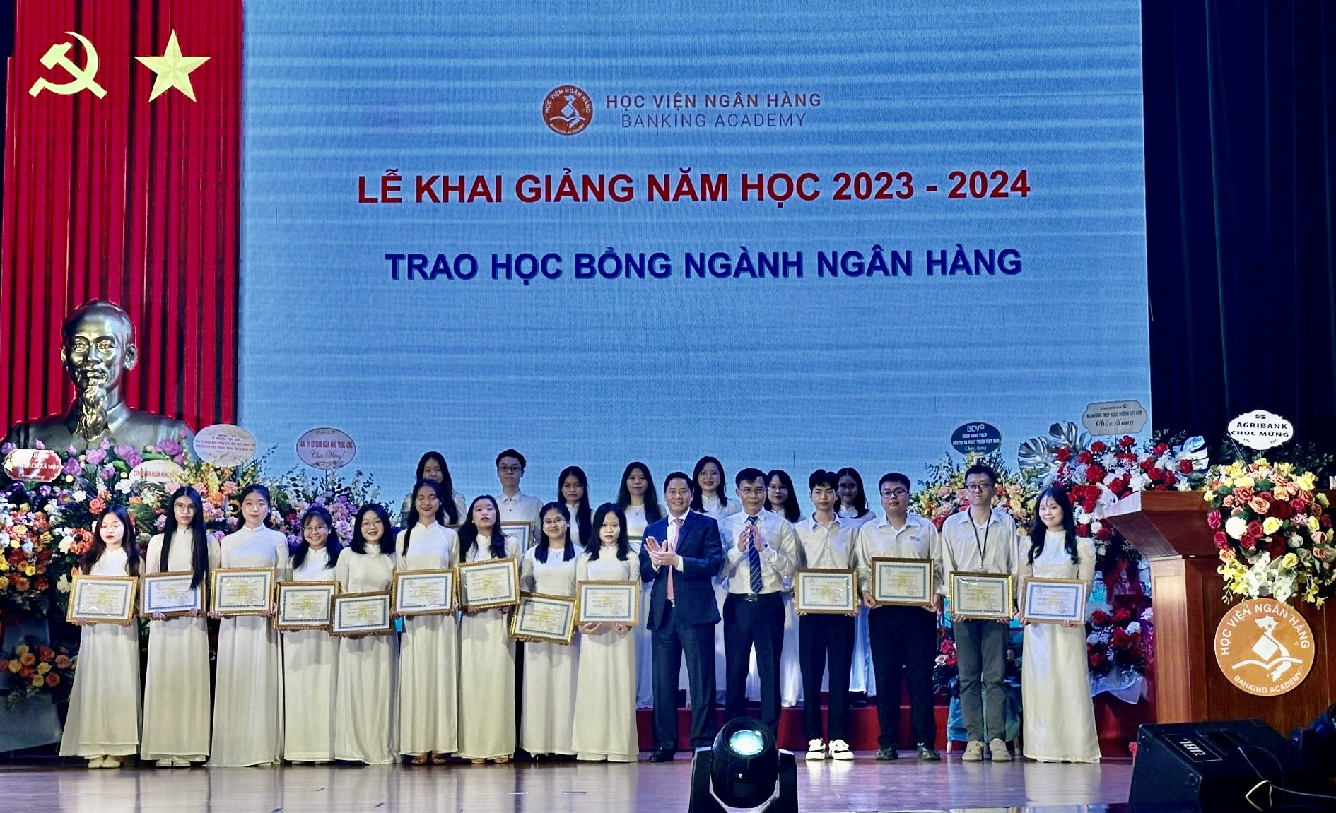 Học viện Ngân hàng chính thức khai giảng năm học 2023 - 2024