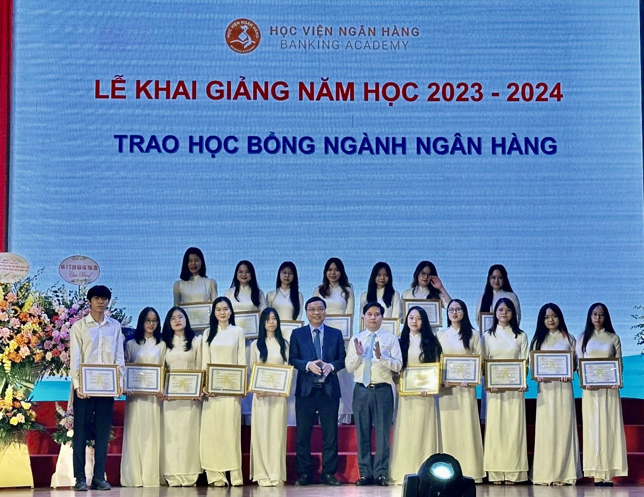 Học viện Ngân hàng chính thức khai giảng năm học 2023 - 2024