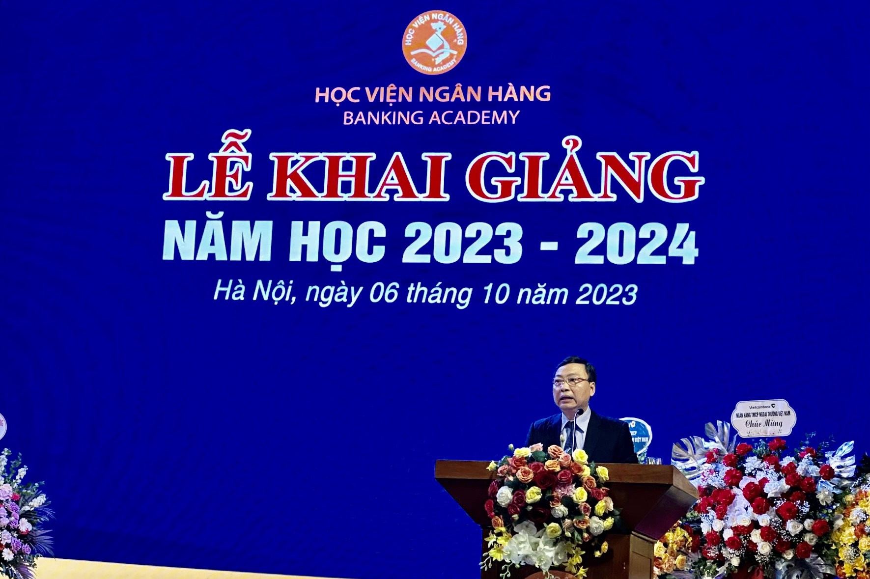 Học viện Ngân hàng chính thức khai giảng năm học 2023 - 2024