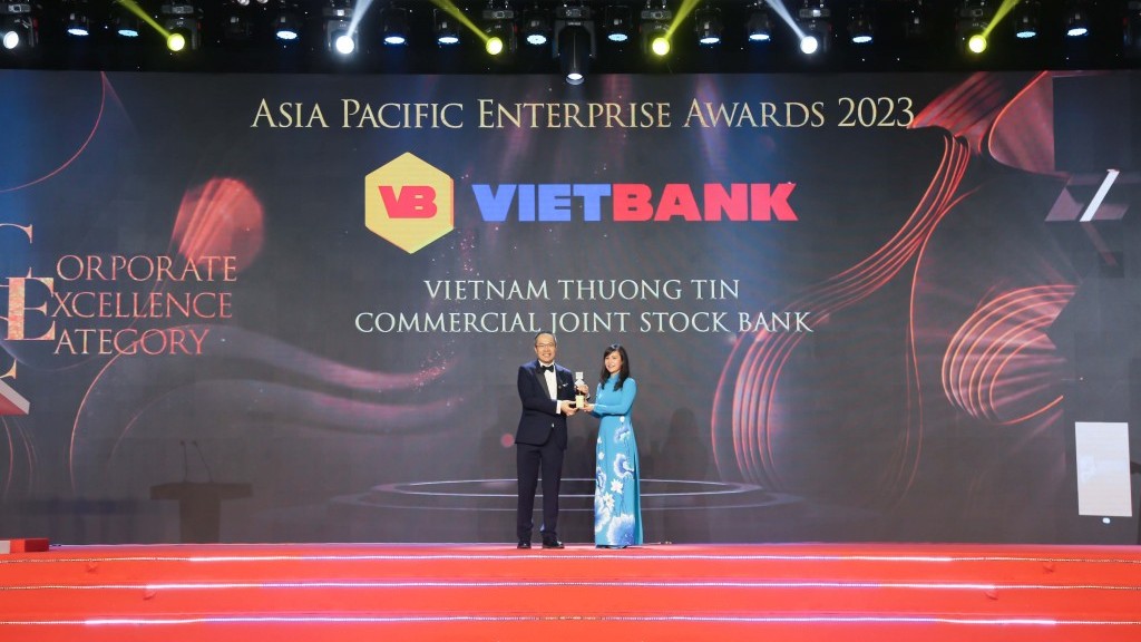 Vietbank nhận Giải thưởng Doanh nghiệp xuất sắc châu Á 2023