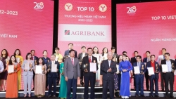 Agribank tự hào ghi danh trong “Top 10 Thương hiệu mạnh Việt Nam 2023”