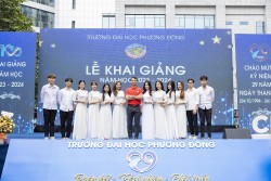 Thầy và trò trường Đại học Phương Đông rạng ngời ngày khai giảng