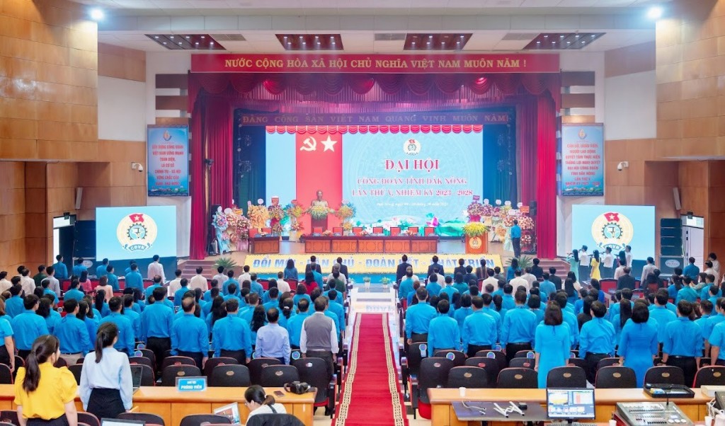 Đại hội Công đoàn tỉnh Đắk Nông lần thứ V, nhiệm kỳ 2023 – 2028 