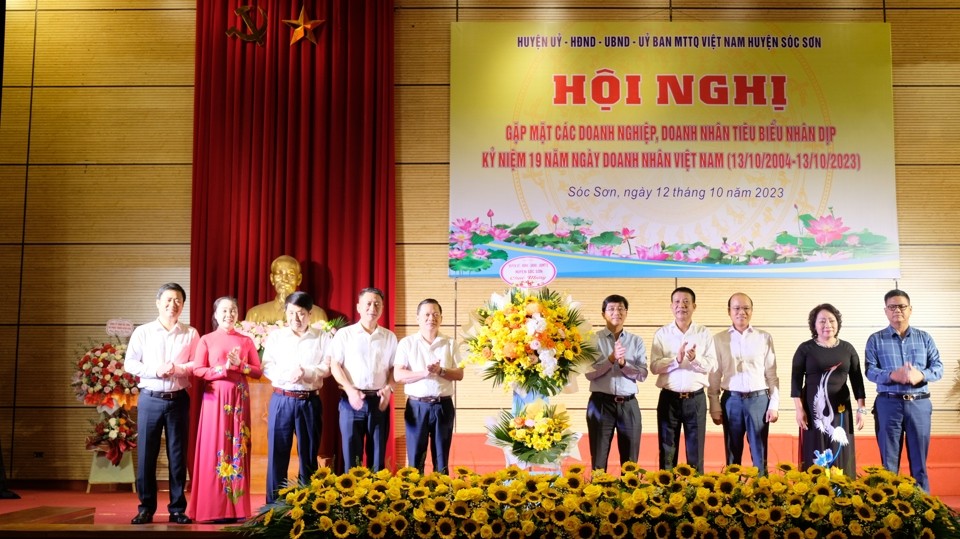Chính thức ra mắt Hội Doanh nghiệp huyện Sóc Sơn