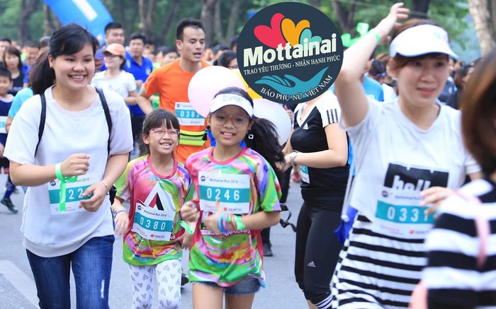 Trẻ em cũng hào hứng tham gia Mottainai Run