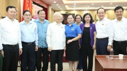 Tổng Bí thư Nguyễn Phú Trọng tiếp xúc cử tri Thủ đô Hà Nội