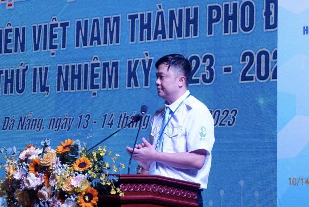 Anh Lê Công Hùng, Phó Bí thư Thành đoàn Đà Nẵng tái đắc cử Chủ tịch Hội Sinh viên TP Đà Nẵng nhiệm kỳ 2023 – 2028 