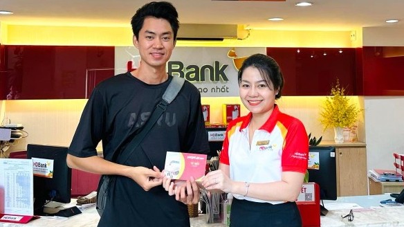 Bất ngờ trúng 5 triệu đồng khi đăng ký App HDBank